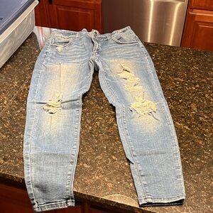 KanCan Light Blue Distressed Skinny Jeans